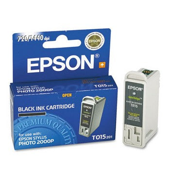 Epson T015 Black Ink Cartridge, Epson T015201