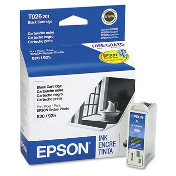 Epson T026 Black Ink Cartridge, Epson T026201