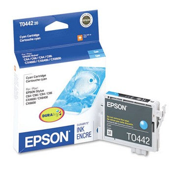 Epson T0442 Cyan Ink Cartridge, Epson T044220