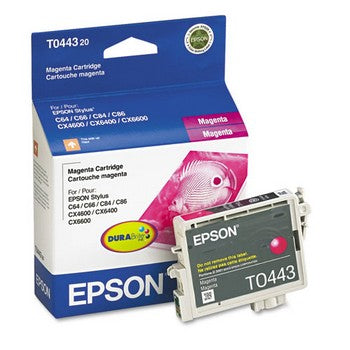 Epson T0443 Magenta Ink Cartridge, Epson T044320