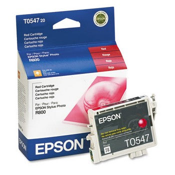 Epson T0547 Red Ink Cartridge, Epson T054720