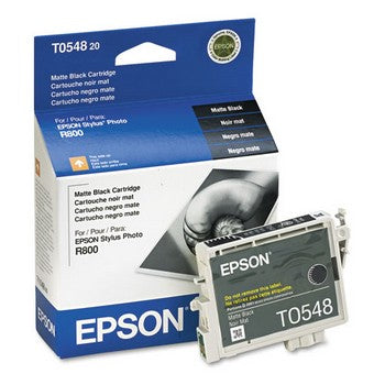Epson T0548 Matte Black Ink Cartridge, Epson T054820