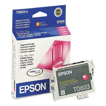 Epson T0603 Magenta Ink Cartridge, Epson T060320