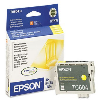 Epson T0604 Yellow Ink Cartridge, Epson T060420
