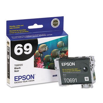 Epson 69 Black Ink Cartridge, Epson T069120