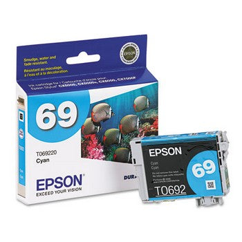 Epson 69 Cyan Ink Cartridge, Epson T069220