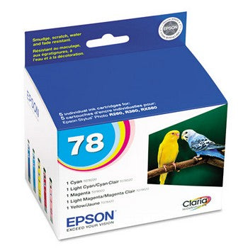 Epson 78 Color, MultiPack Ink Cartridge, Epson T078920