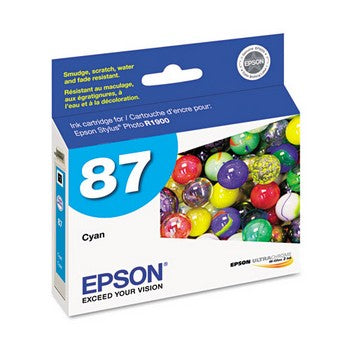 Epson 87 Cyan Ink Cartridge, Epson T087220