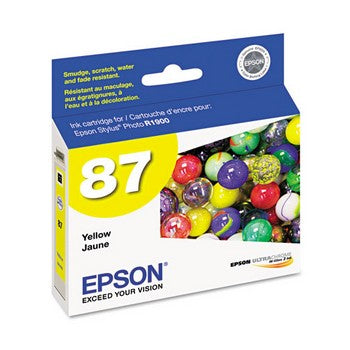 Epson 87 Yellow Ink Cartridge, Epson T087420