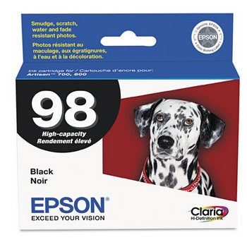 Epson 98 Black Ink Cartridge, Epson T098120