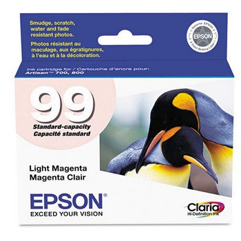 Epson 99 Light Magenta Ink Cartridge, Epson T099620