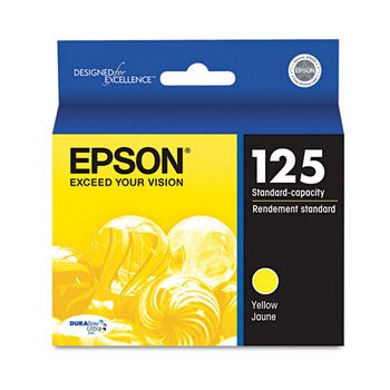 Epson 125 Yellow Ink Cartridge, Epson T125420