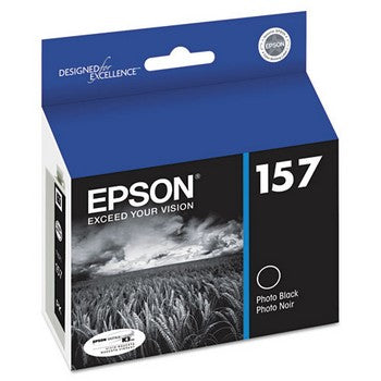 Epson 157 Photo Black Ink Cartridge, Epson T157120