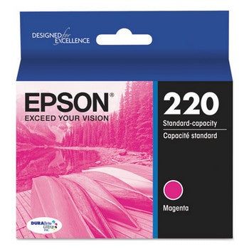 Epson 220 Magenta, Standard Yield Ink Cartridge, Epson T220320