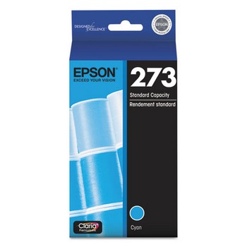 Epson T-273 Cyan Ink Cartridge, Epson T273220