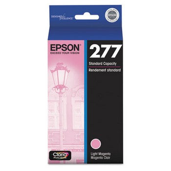 Epson T277620 Light Magenta, Standard Yield Ink Cartridge