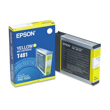 Epson T481 Yellow Ink Cartridge, Epson T481011