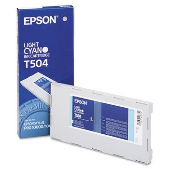 Epson T504 Light Cyan Ink Cartridge, Epson T504011