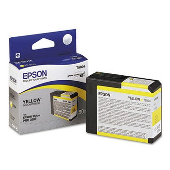 Epson T5804 Yellow Ink Cartridge, Epson T580400