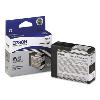 Epson T5808 Matte Black Ink Cartridge, Epson T580800