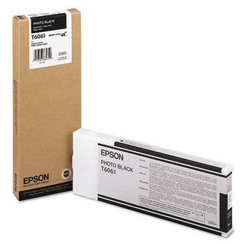 Epson T6061 Photo Black, High Capacity Ink Cartridge, Epson T606100