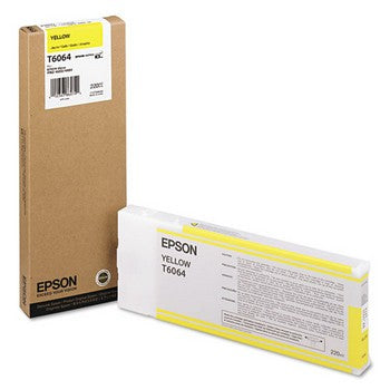 Epson T6064 Yellow, High Capacity Ink Cartridge, Epson T606400