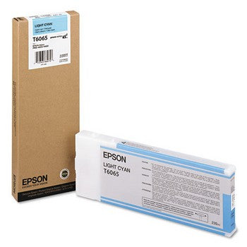Epson T6065 Light Cyan, High Capacity Ink Cartridge, Epson T606500