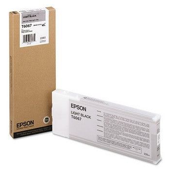 Epson T6067 Light Black, High Capacity Ink Cartridge, Epson T606700