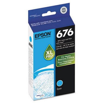 Epson T676XL220 Cyan Ink Cartridge