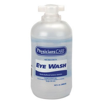 Eyewash, 16 oz Bottle, 12/Carton