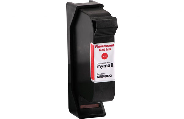 Remanufactured Postage Meter Fluorescent Red Ink Cartridge for FP Mailing Solutions MIC 580032002200