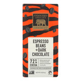 Endangered Species Natural Dark Chocolate Bars – 72% Cocoa - Espresso Beans