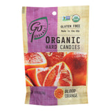 Go Organic Hard Candy - Blood Orange - 3.5 Oz - Case Of 6