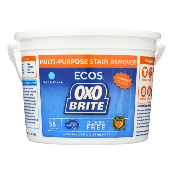 Earth Friendly Free And Clear Oxobrite Multi - Purpose Stain Remover - Case Of 6