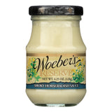 Woeber's Mustard Smoky Horseradish Sauce - Case Of 6 - 4.25 Oz.