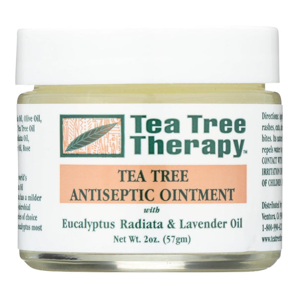 Tea Tree Therapy Antiseptic Ointment Eucalyptus Australiana And Lavender Oil