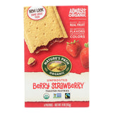 Nature's Path Organic Unfrosted Toaster Pastries - Berry Strawberry - Case Of 12