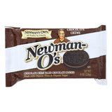 Newman's Own Organics Creme Filled Chocolate Cookies - Chocolate - Case Of 6