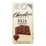 Chocolove Xoxox - Premium Chocolate Bar - Milk Chocolate - Pure - 3.2 Oz Bars