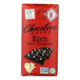 Chocolove Xoxox - Premium Chocolate Bar - Dark Chocolate - Rich - 3.2 Oz Bars
