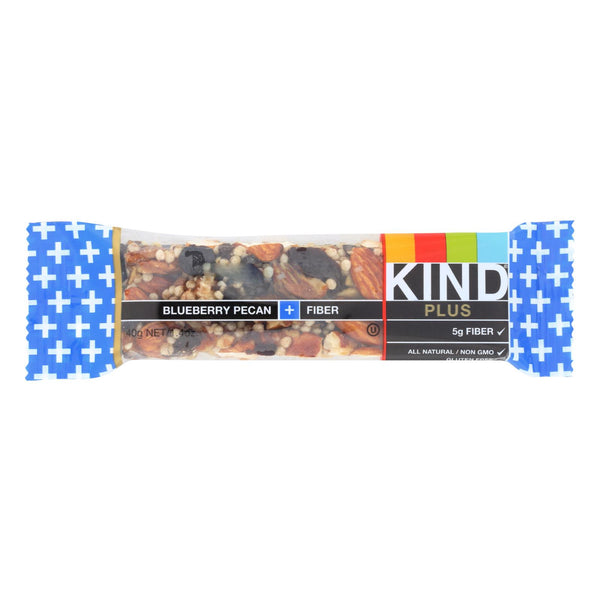 Kind Bar - Blueberry Pecan Plus Fiber - Case Of 12 - 1.4 Oz