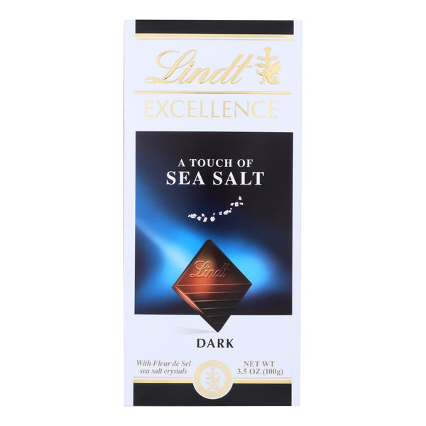 Lindt Chocolate Bar - Dark Chocolate - 47 Percent Cocoa - Touch Of Sea Salt