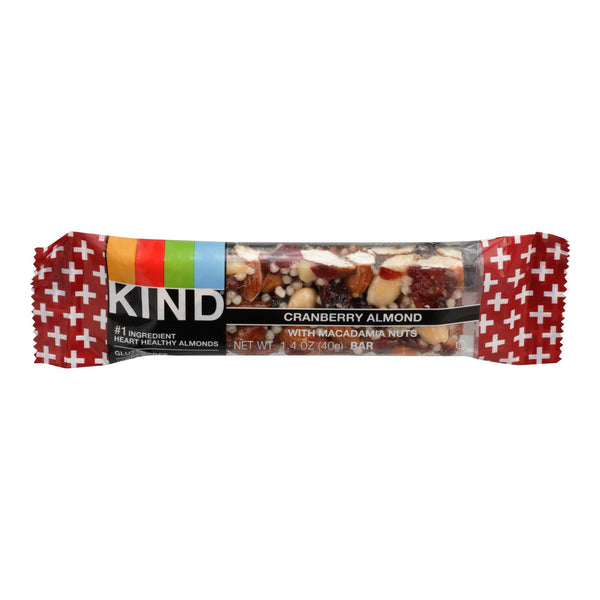 Kind Bar - Cranberry And Almond - Case Of 12 - 1.4 Oz