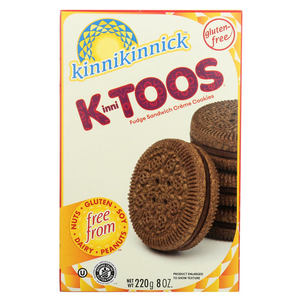 Kinnikinnick Cookies - Fudge Cream - Case Of 6 - 8 Oz.