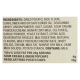 Popchips Potato Chip - Sour Cream And Onion - Case Of 24 - 0.8 Oz.
