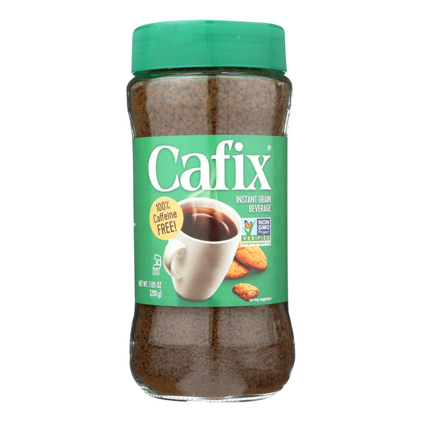 Cafix All Natural Instant Beverage Crystals - Caffeine Free - Case Of 12 - 7 Oz.