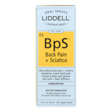 Liddell Homeopathic Back Pain Sciatica - 1 Fl Oz