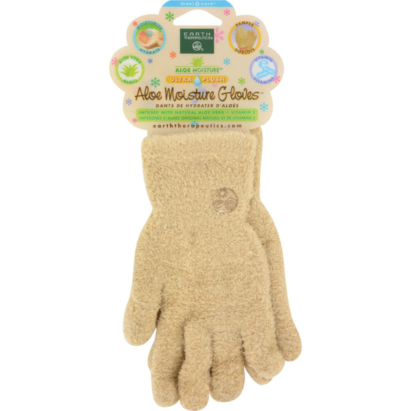 Earth Therapeutics Ultra Tan Gloves With Aloe - 1 Pair