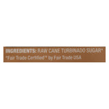 Wholesome Sweeteners Sugar - Natural Raw Cane - Turbinado - Fair Trade - 1.5 Lb