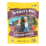 Newman's Own Organics Cranberries And Raisins - Case Of 12 - 4 Oz.